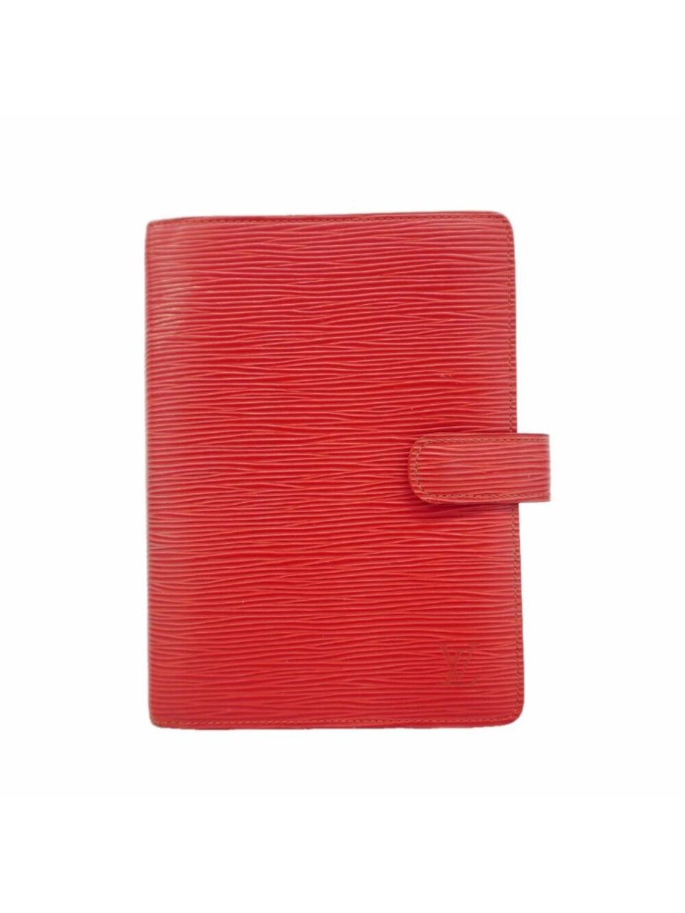 Louis Vuitton Notebook Cover Epi Agenda MM Rouge